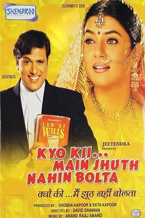Kyo Kii… Main Jhuth Nahin Bolta (2001) Hindi Full Movie WEB-DL 480p [400MB] | 720p [1.2GB] | 1080p [3.8GB]