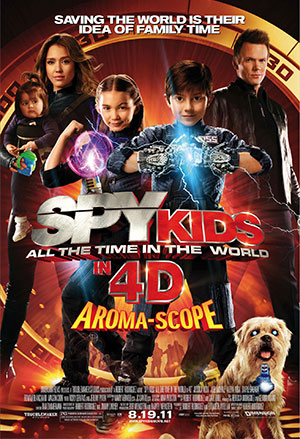 Spy Kids 4: All the Time in the World (2011) Dual Audio Hindi 480p [300MB] | 720p [800MB] 1080p [1.9GB]