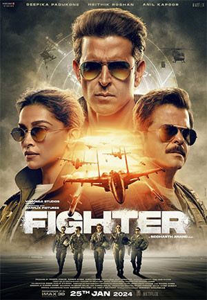 Fighter (2024) Hindi Full Movie NF WEB-DL DD5.1 480p [430MB] | 720p [1.2GB] | 1080p [2.3GB]