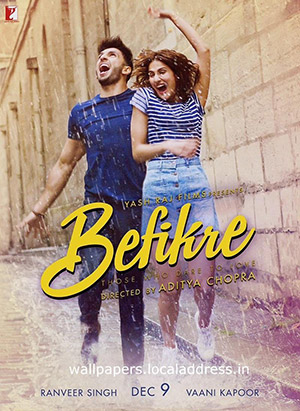 Download Befikre (2016) Hindi Full Movie 480p [400MB] | 720p [1GB] | 1080p [4GB]