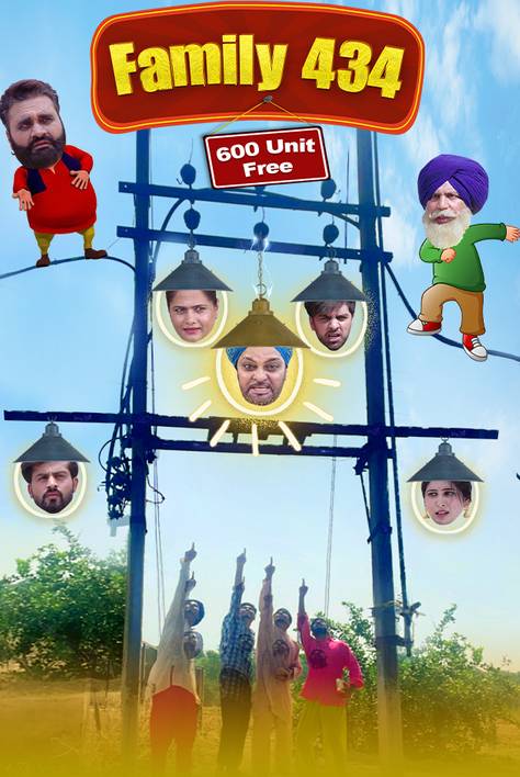 Family 434 (2022) Punjabi Full Movie WEB-DL 480p [300MB] | 720p [800MB] | 1080p [2GB]