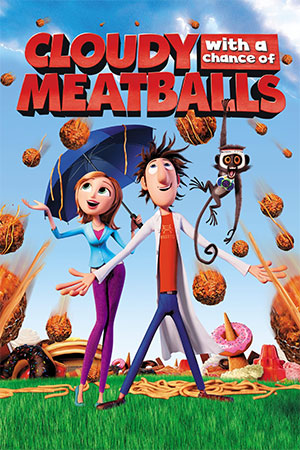 Cloudy with a Chance of Meatballs (2009) BluRay Dual Audio [Hindi ORG. + English] 480p [300MB] | 720p [950MB] | 1080p [2.1GB]