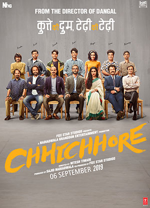 Chhichhore (2019) BluRay Hindi Full Movie 480p [500MB] | 720p [1.2GB] | 1080p [2.6GB] | 2160p 4K [4.2GB]