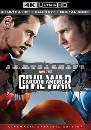 Captain America: Civil War (2016) BluRay Multi Audio [Hindi ORG. + English + Tamil + Telugu] 480p [650MB] | 720p [1.4GB] | 1080p [2.6GB] | 2160p 4K [6.5GB]