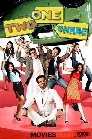 One Two Three (2008) Hindi Full Movie 480p [300MB] | 720p [1GB] | 1080p [3GB]