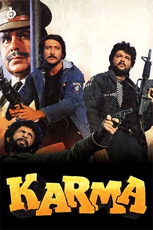 Karma (1986) Hindi Full Movie BluRay 480p [500MB] | 720p [1.3GB] | 1080p [3GB]