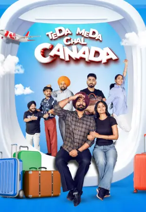 Teda Meda Chal Canada (2025) WEB-DL Punjabi Full Movie 480p [500MB] | 720p [950MB] | 1080p [2.3GB]