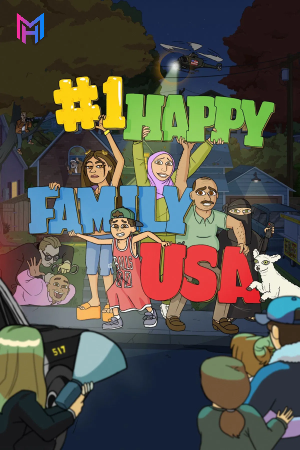 1 Happy Family USA (Season 1) Dual Audio {Hindi-English} Anime Series 480p 720p & 1080p WEB-DL
